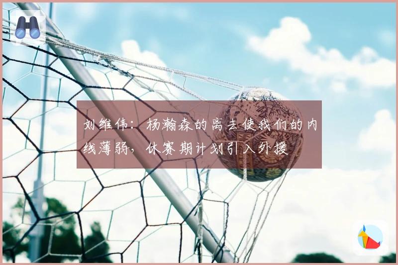 刘维伟：杨瀚森的离去使我们的内线薄弱，休赛期计划引入外援